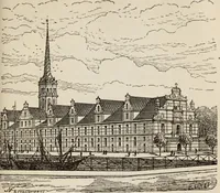 An illustration from Notes and sketches of an architect taken during a journey in the northwest of Europe; (1877)