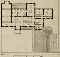 An illustration from Notes and sketches of an architect taken during a journey in the northwest of Europe; (1877)