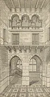 An illustration from Notes and sketches of an architect taken during a journey in the northwest of Europe; (1877)