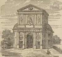 An illustration from Notes and sketches of an architect taken during a journey in the northwest of Europe; (1877)