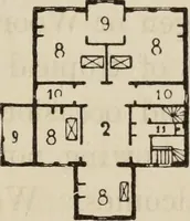 An illustration from Notes and sketches of an architect taken during a journey in the northwest of Europe; (1877)