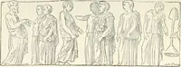 An illustration from Notice de la sculpture antique du Musée Impérial du Louvre (1878)