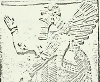 An illustration from Notice sur quelques monuments assyriens à l'Université de Zurich (1912)