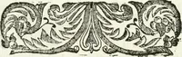 An illustration from Noticias fvnebres de las magestvosas exeqvias que hizo la felicissima Ciudad de Palermo, cabeça coronada de Sicilia en la mverte de Maria Lvysa de Borbon Nvestra Señora Reyna de las Españas de orden del excelentissimo Señor Dvqve de Vzeda, Virrey, y Capitan General deste Reyno, execvtada por el ilvstre D. Lvys Riggio (1689)