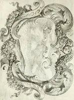 An illustration from Noticias fvnebres de las magestvosas exeqvias que hizo la felicissima Ciudad de Palermo, cabeça coronada de Sicilia en la mverte de Maria Lvysa de Borbon Nvestra Señora Reyna de las Españas de orden del excelentissimo Señor Dvqve de Vzeda, Virrey, y Capitan General deste Reyno, execvtada por el ilvstre D. Lvys Riggio (1689)