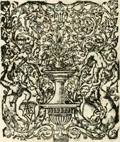 An illustration from Noticias historiales de la enfermedad, muerte, y exsequias de la esclarecida reyna de las Españas doña Maria Luisa de Orleans, Borbon Stuart y Austria, nuestra señora, dignissima consorte del rey nuestro señor Don Carlos segundo de Austria (1690)