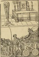 Picture 131 of 239 from Notitia vtraqve cvm orientis tvm occidentis vltra Arcadii Honoriiqve Cæsarvm tempora, illustre uetustatis monumentum, imò thesaurus prorsum incomparabilis : Præcedit aute D. Andreæ Alciati libellus, De magistratib. ciuilibusq; ac militaribus officijs, partim ex hac ipsa Notitia, partim aliunde desumptus : cvi succedit Descriptio urbis Romæ, quæ sub titulo Pub. Victoris circumfertur : & altera urbis Constantinopolitanæ incerto autore, nunquã antehac typis excusa, imperialium uidelicet ac primariaru sedium utriusq reipub : svbiungitur Notitiis uetustus liber De rebvs bellicis ad Theodosium Aug & filios eius Arcadium atq; Honorium, ut uidetur, scriptus incerto autore : item, ne quid de antiquo exemplari omitteretur, Disputatio Adriani Aug. & Epicteti philosophi (1552), leaf 115