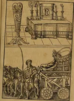Picture 133 of 239 from Notitia vtraqve cvm orientis tvm occidentis vltra Arcadii Honoriiqve Cæsarvm tempora, illustre uetustatis monumentum, imò thesaurus prorsum incomparabilis : Præcedit aute D. Andreæ Alciati libellus, De magistratib. ciuilibusq; ac militaribus officijs, partim ex hac ipsa Notitia, partim aliunde desumptus : cvi succedit Descriptio urbis Romæ, quæ sub titulo Pub. Victoris circumfertur : & altera urbis Constantinopolitanæ incerto autore, nunquã antehac typis excusa, imperialium uidelicet ac primariaru sedium utriusq reipub : svbiungitur Notitiis uetustus liber De rebvs bellicis ad Theodosium Aug & filios eius Arcadium atq; Honorium, ut uidetur, scriptus incerto autore : item, ne quid de antiquo exemplari omitteretur, Disputatio Adriani Aug. & Epicteti philosophi (1552), leaf 118