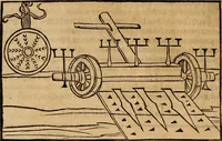 Picture 228 of 239 from Notitia vtraqve cvm orientis tvm occidentis vltra Arcadii Honoriiqve Cæsarvm tempora, illustre uetustatis monumentum, imò thesaurus prorsum incomparabilis : Præcedit aute D. Andreæ Alciati libellus, De magistratib. ciuilibusq; ac militaribus officijs, partim ex hac ipsa Notitia, partim aliunde desumptus : cvi succedit Descriptio urbis Romæ, quæ sub titulo Pub. Victoris circumfertur : & altera urbis Constantinopolitanæ incerto autore, nunquã antehac typis excusa, imperialium uidelicet ac primariaru sedium utriusq reipub : svbiungitur Notitiis uetustus liber De rebvs bellicis ad Theodosium Aug & filios eius Arcadium atq; Honorium, ut uidetur, scriptus incerto autore : item, ne quid de antiquo exemplari omitteretur, Disputatio Adriani Aug. & Epicteti philosophi (1552), leaf 203