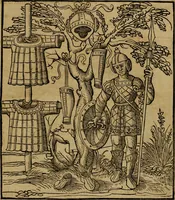 Picture 233 of 239 from Notitia vtraqve cvm orientis tvm occidentis vltra Arcadii Honoriiqve Cæsarvm tempora, illustre uetustatis monumentum, imò thesaurus prorsum incomparabilis : Præcedit aute D. Andreæ Alciati libellus, De magistratib. ciuilibusq; ac militaribus officijs, partim ex hac ipsa Notitia, partim aliunde desumptus : cvi succedit Descriptio urbis Romæ, quæ sub titulo Pub. Victoris circumfertur : & altera urbis Constantinopolitanæ incerto autore, nunquã antehac typis excusa, imperialium uidelicet ac primariaru sedium utriusq reipub : svbiungitur Notitiis uetustus liber De rebvs bellicis ad Theodosium Aug & filios eius Arcadium atq; Honorium, ut uidetur, scriptus incerto autore : item, ne quid de antiquo exemplari omitteretur, Disputatio Adriani Aug. & Epicteti philosophi (1552), leaf 208