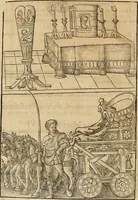 Picture 12 of 239 from Notitia vtraqve cvm orientis tvm occidentis vltra Arcadii Honoriiqve Cæsarvm tempora, illustre uetustatis monumentum, imò thesaurus prorsum incomparabilis : Præcedit aute D. Andreæ Alciati libellus, De magistratib. ciuilibusq; ac militaribus officijs, partim ex hac ipsa Notitia, partim aliunde desumptus : cvi succedit Descriptio urbis Romæ, quæ sub titulo Pub. Victoris circumfertur : & altera urbis Constantinopolitanæ incerto autore, nunquã antehac typis excusa, imperialium uidelicet ac primariaru sedium utriusq reipub : svbiungitur Notitiis uetustus liber De rebvs bellicis ad Theodosium Aug & filios eius Arcadium atq; Honorium, ut uidetur, scriptus incerto autore : item, ne quid de antiquo exemplari omitteretur, Disputatio Adriani Aug. & Epicteti philosophi (1552), leaf 33