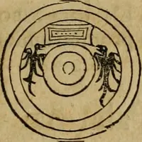 Picture 19 of 239 from Notitia vtraqve cvm orientis tvm occidentis vltra Arcadii Honoriiqve Cæsarvm tempora, illustre uetustatis monumentum, imò thesaurus prorsum incomparabilis : Præcedit aute D. Andreæ Alciati libellus, De magistratib. ciuilibusq; ac militaribus officijs, partim ex hac ipsa Notitia, partim aliunde desumptus : cvi succedit Descriptio urbis Romæ, quæ sub titulo Pub. Victoris circumfertur : & altera urbis Constantinopolitanæ incerto autore, nunquã antehac typis excusa, imperialium uidelicet ac primariaru sedium utriusq reipub : svbiungitur Notitiis uetustus liber De rebvs bellicis ad Theodosium Aug & filios eius Arcadium atq; Honorium, ut uidetur, scriptus incerto autore : item, ne quid de antiquo exemplari omitteretur, Disputatio Adriani Aug. & Epicteti philosophi (1552), leaf 36