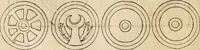 Picture 61 of 239 from Notitia vtraqve cvm orientis tvm occidentis vltra Arcadii Honoriiqve Cæsarvm tempora, illustre uetustatis monumentum, imò thesaurus prorsum incomparabilis : Præcedit aute D. Andreæ Alciati libellus, De magistratib. ciuilibusq; ac militaribus officijs, partim ex hac ipsa Notitia, partim aliunde desumptus : cvi succedit Descriptio urbis Romæ, quæ sub titulo Pub. Victoris circumfertur : & altera urbis Constantinopolitanæ incerto autore, nunquã antehac typis excusa, imperialium uidelicet ac primariaru sedium utriusq reipub : svbiungitur Notitiis uetustus liber De rebvs bellicis ad Theodosium Aug & filios eius Arcadium atq; Honorium, ut uidetur, scriptus incerto autore : item, ne quid de antiquo exemplari omitteretur, Disputatio Adriani Aug. & Epicteti philosophi (1552), leaf 45