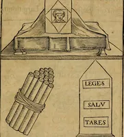 Picture 74 of 239 from Notitia vtraqve cvm orientis tvm occidentis vltra Arcadii Honoriiqve Cæsarvm tempora, illustre uetustatis monumentum, imò thesaurus prorsum incomparabilis : Præcedit aute D. Andreæ Alciati libellus, De magistratib. ciuilibusq; ac militaribus officijs, partim ex hac ipsa Notitia, partim aliunde desumptus : cvi succedit Descriptio urbis Romæ, quæ sub titulo Pub. Victoris circumfertur : & altera urbis Constantinopolitanæ incerto autore, nunquã antehac typis excusa, imperialium uidelicet ac primariaru sedium utriusq reipub : svbiungitur Notitiis uetustus liber De rebvs bellicis ad Theodosium Aug & filios eius Arcadium atq; Honorium, ut uidetur, scriptus incerto autore : item, ne quid de antiquo exemplari omitteretur, Disputatio Adriani Aug. & Epicteti philosophi (1552), leaf 52