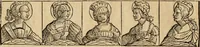 Picture 95 of 239 from Notitia vtraqve cvm orientis tvm occidentis vltra Arcadii Honoriiqve Cæsarvm tempora, illustre uetustatis monumentum, imò thesaurus prorsum incomparabilis : Præcedit aute D. Andreæ Alciati libellus, De magistratib. ciuilibusq; ac militaribus officijs, partim ex hac ipsa Notitia, partim aliunde desumptus : cvi succedit Descriptio urbis Romæ, quæ sub titulo Pub. Victoris circumfertur : & altera urbis Constantinopolitanæ incerto autore, nunquã antehac typis excusa, imperialium uidelicet ac primariaru sedium utriusq reipub : svbiungitur Notitiis uetustus liber De rebvs bellicis ad Theodosium Aug & filios eius Arcadium atq; Honorium, ut uidetur, scriptus incerto autore : item, ne quid de antiquo exemplari omitteretur, Disputatio Adriani Aug. & Epicteti philosophi (1552), leaf 75