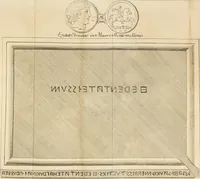 An illustration from Notizie del memorabile scoprimento dell'antica città Ercolano, vicina a Napoli : del suo famoso teatro, templi, edifizj, statue, pitture, marmi scritti e di altri insigni monvmenti, avute per lettera da varj celebri letterati ... : aggiunta la statua equestre di marmo ... : ed una dissertazione sopra la mensa sacra degli ercolanesi scritta con lettere etrusche (1748)