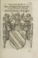 Picture 11 of 29 from Notizie di nobiltà : lettere (1672), leaf 95