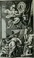 An illustration from Notizie intorno alla vita e alle opere de'pittori, scultori e intagliatori della città di Bassano (1775)