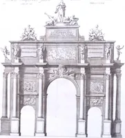 An illustration from Notizie istoriche delle chiese fiorentine, divise ne' suoi quartieri (1754)