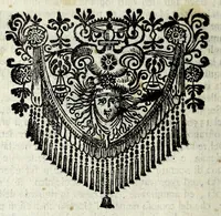 An illustration from Notizie letterarie, ed istoriche intorno agli uomini illustri dell'Accademia fiorentina (1700)