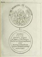 An illustration from Notizie storiche delle chiese e monasteri di Venezia, e di Torcello : tratte dalle chiese veneziane, e torcellane (1758)