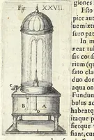 An illustration from Noua et amaenior de admirando fontium genio (ex abditas naturae claustris, in orbis lucem emanante) philosophia : perenne fluere iussa (1659)