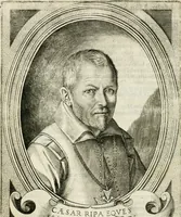 Picture 7 of 321 from Noua iconologia di Cesare Ripa perugino, caualier de SS. Mauritio & Lazzaro. Nella quale si descriuono diuerse imagini di virtù, vitij, affetti, passioni humane, arti, discipline, humori, elementi, corpi celesti, prouincie d'Italia, fiumi, tutte le parti del mondo, ed'altre infinite materie. Opera vtile ad oratori, predicatori, poeti, pittori, scultori, disegnatori, e ad'ogni studioso. Per inuentar concetti, emblemi, ed imprese, per diuisare qualsiuoglia apparato nuttiale, funerale, trionfale. Per rappresentar poemi drammatici, e per figurare co'suoi propij simboli ciò, che puo cadere in pensiero humano. Ampliata vltimamente dallo stesso auttore di trecento imagini, e arricchita di molti discorsi pieni di varia eruditione; con nuoui intagli, & con molti indici copiosi (1618), leaf 11