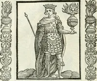 Picture 57 of 321 from Noua iconologia di Cesare Ripa perugino, caualier de SS. Mauritio & Lazzaro. Nella quale si descriuono diuerse imagini di virtù, vitij, affetti, passioni humane, arti, discipline, humori, elementi, corpi celesti, prouincie d'Italia, fiumi, tutte le parti del mondo, ed'altre infinite materie. Opera vtile ad oratori, predicatori, poeti, pittori, scultori, disegnatori, e ad'ogni studioso. Per inuentar concetti, emblemi, ed imprese, per diuisare qualsiuoglia apparato nuttiale, funerale, trionfale. Per rappresentar poemi drammatici, e per figurare co'suoi propij simboli ciò, che puo cadere in pensiero humano. Ampliata vltimamente dallo stesso auttore di trecento imagini, e arricchita di molti discorsi pieni di varia eruditione; con nuoui intagli, & con molti indici copiosi (1618), leaf 133