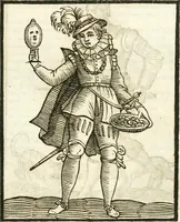 Picture 76 of 321 from Noua iconologia di Cesare Ripa perugino, caualier de SS. Mauritio & Lazzaro. Nella quale si descriuono diuerse imagini di virtù, vitij, affetti, passioni humane, arti, discipline, humori, elementi, corpi celesti, prouincie d'Italia, fiumi, tutte le parti del mondo, ed'altre infinite materie. Opera vtile ad oratori, predicatori, poeti, pittori, scultori, disegnatori, e ad'ogni studioso. Per inuentar concetti, emblemi, ed imprese, per diuisare qualsiuoglia apparato nuttiale, funerale, trionfale. Per rappresentar poemi drammatici, e per figurare co'suoi propij simboli ciò, che puo cadere in pensiero humano. Ampliata vltimamente dallo stesso auttore di trecento imagini, e arricchita di molti discorsi pieni di varia eruditione; con nuoui intagli, & con molti indici copiosi (1618), leaf 158
