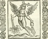 Picture 79 of 321 from Noua iconologia di Cesare Ripa perugino, caualier de SS. Mauritio & Lazzaro. Nella quale si descriuono diuerse imagini di virtù, vitij, affetti, passioni humane, arti, discipline, humori, elementi, corpi celesti, prouincie d'Italia, fiumi, tutte le parti del mondo, ed'altre infinite materie. Opera vtile ad oratori, predicatori, poeti, pittori, scultori, disegnatori, e ad'ogni studioso. Per inuentar concetti, emblemi, ed imprese, per diuisare qualsiuoglia apparato nuttiale, funerale, trionfale. Per rappresentar poemi drammatici, e per figurare co'suoi propij simboli ciò, che puo cadere in pensiero humano. Ampliata vltimamente dallo stesso auttore di trecento imagini, e arricchita di molti discorsi pieni di varia eruditione; con nuoui intagli, & con molti indici copiosi (1618), leaf 164