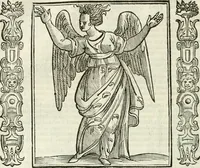 Picture 82 of 321 from Noua iconologia di Cesare Ripa perugino, caualier de SS. Mauritio & Lazzaro. Nella quale si descriuono diuerse imagini di virtù, vitij, affetti, passioni humane, arti, discipline, humori, elementi, corpi celesti, prouincie d'Italia, fiumi, tutte le parti del mondo, ed'altre infinite materie. Opera vtile ad oratori, predicatori, poeti, pittori, scultori, disegnatori, e ad'ogni studioso. Per inuentar concetti, emblemi, ed imprese, per diuisare qualsiuoglia apparato nuttiale, funerale, trionfale. Per rappresentar poemi drammatici, e per figurare co'suoi propij simboli ciò, che puo cadere in pensiero humano. Ampliata vltimamente dallo stesso auttore di trecento imagini, e arricchita di molti discorsi pieni di varia eruditione; con nuoui intagli, & con molti indici copiosi (1618), leaf 169