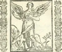 Picture 86 of 321 from Noua iconologia di Cesare Ripa perugino, caualier de SS. Mauritio & Lazzaro. Nella quale si descriuono diuerse imagini di virtù, vitij, affetti, passioni humane, arti, discipline, humori, elementi, corpi celesti, prouincie d'Italia, fiumi, tutte le parti del mondo, ed'altre infinite materie. Opera vtile ad oratori, predicatori, poeti, pittori, scultori, disegnatori, e ad'ogni studioso. Per inuentar concetti, emblemi, ed imprese, per diuisare qualsiuoglia apparato nuttiale, funerale, trionfale. Per rappresentar poemi drammatici, e per figurare co'suoi propij simboli ciò, che puo cadere in pensiero humano. Ampliata vltimamente dallo stesso auttore di trecento imagini, e arricchita di molti discorsi pieni di varia eruditione; con nuoui intagli, & con molti indici copiosi (1618), leaf 184