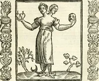 Picture 123 of 321 from Noua iconologia di Cesare Ripa perugino, caualier de SS. Mauritio & Lazzaro. Nella quale si descriuono diuerse imagini di virtù, vitij, affetti, passioni humane, arti, discipline, humori, elementi, corpi celesti, prouincie d'Italia, fiumi, tutte le parti del mondo, ed'altre infinite materie. Opera vtile ad oratori, predicatori, poeti, pittori, scultori, disegnatori, e ad'ogni studioso. Per inuentar concetti, emblemi, ed imprese, per diuisare qualsiuoglia apparato nuttiale, funerale, trionfale. Per rappresentar poemi drammatici, e per figurare co'suoi propij simboli ciò, che puo cadere in pensiero humano. Ampliata vltimamente dallo stesso auttore di trecento imagini, e arricchita di molti discorsi pieni di varia eruditione; con nuoui intagli, & con molti indici copiosi (1618), leaf 260