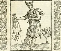 Picture 126 of 321 from Noua iconologia di Cesare Ripa perugino, caualier de SS. Mauritio & Lazzaro. Nella quale si descriuono diuerse imagini di virtù, vitij, affetti, passioni humane, arti, discipline, humori, elementi, corpi celesti, prouincie d'Italia, fiumi, tutte le parti del mondo, ed'altre infinite materie. Opera vtile ad oratori, predicatori, poeti, pittori, scultori, disegnatori, e ad'ogni studioso. Per inuentar concetti, emblemi, ed imprese, per diuisare qualsiuoglia apparato nuttiale, funerale, trionfale. Per rappresentar poemi drammatici, e per figurare co'suoi propij simboli ciò, che puo cadere in pensiero humano. Ampliata vltimamente dallo stesso auttore di trecento imagini, e arricchita di molti discorsi pieni di varia eruditione; con nuoui intagli, & con molti indici copiosi (1618), leaf 264