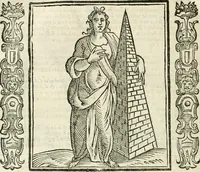 Picture 132 of 321 from Noua iconologia di Cesare Ripa perugino, caualier de SS. Mauritio & Lazzaro. Nella quale si descriuono diuerse imagini di virtù, vitij, affetti, passioni humane, arti, discipline, humori, elementi, corpi celesti, prouincie d'Italia, fiumi, tutte le parti del mondo, ed'altre infinite materie. Opera vtile ad oratori, predicatori, poeti, pittori, scultori, disegnatori, e ad'ogni studioso. Per inuentar concetti, emblemi, ed imprese, per diuisare qualsiuoglia apparato nuttiale, funerale, trionfale. Per rappresentar poemi drammatici, e per figurare co'suoi propij simboli ciò, che puo cadere in pensiero humano. Ampliata vltimamente dallo stesso auttore di trecento imagini, e arricchita di molti discorsi pieni di varia eruditione; con nuoui intagli, & con molti indici copiosi (1618), leaf 275