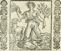 Picture 171 of 321 from Noua iconologia di Cesare Ripa perugino, caualier de SS. Mauritio & Lazzaro. Nella quale si descriuono diuerse imagini di virtù, vitij, affetti, passioni humane, arti, discipline, humori, elementi, corpi celesti, prouincie d'Italia, fiumi, tutte le parti del mondo, ed'altre infinite materie. Opera vtile ad oratori, predicatori, poeti, pittori, scultori, disegnatori, e ad'ogni studioso. Per inuentar concetti, emblemi, ed imprese, per diuisare qualsiuoglia apparato nuttiale, funerale, trionfale. Per rappresentar poemi drammatici, e per figurare co'suoi propij simboli ciò, che puo cadere in pensiero humano. Ampliata vltimamente dallo stesso auttore di trecento imagini, e arricchita di molti discorsi pieni di varia eruditione; con nuoui intagli, & con molti indici copiosi (1618), leaf 351