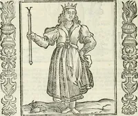 Picture 177 of 321 from Noua iconologia di Cesare Ripa perugino, caualier de SS. Mauritio & Lazzaro. Nella quale si descriuono diuerse imagini di virtù, vitij, affetti, passioni humane, arti, discipline, humori, elementi, corpi celesti, prouincie d'Italia, fiumi, tutte le parti del mondo, ed'altre infinite materie. Opera vtile ad oratori, predicatori, poeti, pittori, scultori, disegnatori, e ad'ogni studioso. Per inuentar concetti, emblemi, ed imprese, per diuisare qualsiuoglia apparato nuttiale, funerale, trionfale. Per rappresentar poemi drammatici, e per figurare co'suoi propij simboli ciò, che puo cadere in pensiero humano. Ampliata vltimamente dallo stesso auttore di trecento imagini, e arricchita di molti discorsi pieni di varia eruditione; con nuoui intagli, & con molti indici copiosi (1618), leaf 361