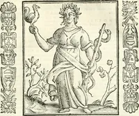 Picture 185 of 321 from Noua iconologia di Cesare Ripa perugino, caualier de SS. Mauritio & Lazzaro. Nella quale si descriuono diuerse imagini di virtù, vitij, affetti, passioni humane, arti, discipline, humori, elementi, corpi celesti, prouincie d'Italia, fiumi, tutte le parti del mondo, ed'altre infinite materie. Opera vtile ad oratori, predicatori, poeti, pittori, scultori, disegnatori, e ad'ogni studioso. Per inuentar concetti, emblemi, ed imprese, per diuisare qualsiuoglia apparato nuttiale, funerale, trionfale. Per rappresentar poemi drammatici, e per figurare co'suoi propij simboli ciò, che puo cadere in pensiero humano. Ampliata vltimamente dallo stesso auttore di trecento imagini, e arricchita di molti discorsi pieni di varia eruditione; con nuoui intagli, & con molti indici copiosi (1618), leaf 376