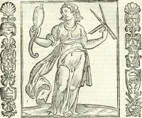Picture 204 of 321 from Noua iconologia di Cesare Ripa perugino, caualier de SS. Mauritio & Lazzaro. Nella quale si descriuono diuerse imagini di virtù, vitij, affetti, passioni humane, arti, discipline, humori, elementi, corpi celesti, prouincie d'Italia, fiumi, tutte le parti del mondo, ed'altre infinite materie. Opera vtile ad oratori, predicatori, poeti, pittori, scultori, disegnatori, e ad'ogni studioso. Per inuentar concetti, emblemi, ed imprese, per diuisare qualsiuoglia apparato nuttiale, funerale, trionfale. Per rappresentar poemi drammatici, e per figurare co'suoi propij simboli ciò, che puo cadere in pensiero humano. Ampliata vltimamente dallo stesso auttore di trecento imagini, e arricchita di molti discorsi pieni di varia eruditione; con nuoui intagli, & con molti indici copiosi (1618), leaf 432