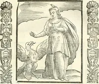 Picture 222 of 321 from Noua iconologia di Cesare Ripa perugino, caualier de SS. Mauritio & Lazzaro. Nella quale si descriuono diuerse imagini di virtù, vitij, affetti, passioni humane, arti, discipline, humori, elementi, corpi celesti, prouincie d'Italia, fiumi, tutte le parti del mondo, ed'altre infinite materie. Opera vtile ad oratori, predicatori, poeti, pittori, scultori, disegnatori, e ad'ogni studioso. Per inuentar concetti, emblemi, ed imprese, per diuisare qualsiuoglia apparato nuttiale, funerale, trionfale. Per rappresentar poemi drammatici, e per figurare co'suoi propij simboli ciò, che puo cadere in pensiero humano. Ampliata vltimamente dallo stesso auttore di trecento imagini, e arricchita di molti discorsi pieni di varia eruditione; con nuoui intagli, & con molti indici copiosi (1618), leaf 472