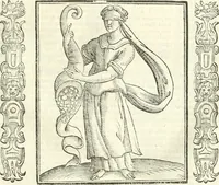 Picture 224 of 321 from Noua iconologia di Cesare Ripa perugino, caualier de SS. Mauritio & Lazzaro. Nella quale si descriuono diuerse imagini di virtù, vitij, affetti, passioni humane, arti, discipline, humori, elementi, corpi celesti, prouincie d'Italia, fiumi, tutte le parti del mondo, ed'altre infinite materie. Opera vtile ad oratori, predicatori, poeti, pittori, scultori, disegnatori, e ad'ogni studioso. Per inuentar concetti, emblemi, ed imprese, per diuisare qualsiuoglia apparato nuttiale, funerale, trionfale. Per rappresentar poemi drammatici, e per figurare co'suoi propij simboli ciò, che puo cadere in pensiero humano. Ampliata vltimamente dallo stesso auttore di trecento imagini, e arricchita di molti discorsi pieni di varia eruditione; con nuoui intagli, & con molti indici copiosi (1618), leaf 474