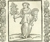 Picture 225 of 321 from Noua iconologia di Cesare Ripa perugino, caualier de SS. Mauritio & Lazzaro. Nella quale si descriuono diuerse imagini di virtù, vitij, affetti, passioni humane, arti, discipline, humori, elementi, corpi celesti, prouincie d'Italia, fiumi, tutte le parti del mondo, ed'altre infinite materie. Opera vtile ad oratori, predicatori, poeti, pittori, scultori, disegnatori, e ad'ogni studioso. Per inuentar concetti, emblemi, ed imprese, per diuisare qualsiuoglia apparato nuttiale, funerale, trionfale. Per rappresentar poemi drammatici, e per figurare co'suoi propij simboli ciò, che puo cadere in pensiero humano. Ampliata vltimamente dallo stesso auttore di trecento imagini, e arricchita di molti discorsi pieni di varia eruditione; con nuoui intagli, & con molti indici copiosi (1618), leaf 476