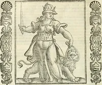 Picture 231 of 321 from Noua iconologia di Cesare Ripa perugino, caualier de SS. Mauritio & Lazzaro. Nella quale si descriuono diuerse imagini di virtù, vitij, affetti, passioni humane, arti, discipline, humori, elementi, corpi celesti, prouincie d'Italia, fiumi, tutte le parti del mondo, ed'altre infinite materie. Opera vtile ad oratori, predicatori, poeti, pittori, scultori, disegnatori, e ad'ogni studioso. Per inuentar concetti, emblemi, ed imprese, per diuisare qualsiuoglia apparato nuttiale, funerale, trionfale. Per rappresentar poemi drammatici, e per figurare co'suoi propij simboli ciò, che puo cadere in pensiero humano. Ampliata vltimamente dallo stesso auttore di trecento imagini, e arricchita di molti discorsi pieni di varia eruditione; con nuoui intagli, & con molti indici copiosi (1618), leaf 487