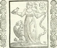 Picture 240 of 321 from Noua iconologia di Cesare Ripa perugino, caualier de SS. Mauritio & Lazzaro. Nella quale si descriuono diuerse imagini di virtù, vitij, affetti, passioni humane, arti, discipline, humori, elementi, corpi celesti, prouincie d'Italia, fiumi, tutte le parti del mondo, ed'altre infinite materie. Opera vtile ad oratori, predicatori, poeti, pittori, scultori, disegnatori, e ad'ogni studioso. Per inuentar concetti, emblemi, ed imprese, per diuisare qualsiuoglia apparato nuttiale, funerale, trionfale. Per rappresentar poemi drammatici, e per figurare co'suoi propij simboli ciò, che puo cadere in pensiero humano. Ampliata vltimamente dallo stesso auttore di trecento imagini, e arricchita di molti discorsi pieni di varia eruditione; con nuoui intagli, & con molti indici copiosi (1618), leaf 502