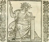 Picture 250 of 321 from Noua iconologia di Cesare Ripa perugino, caualier de SS. Mauritio & Lazzaro. Nella quale si descriuono diuerse imagini di virtù, vitij, affetti, passioni humane, arti, discipline, humori, elementi, corpi celesti, prouincie d'Italia, fiumi, tutte le parti del mondo, ed'altre infinite materie. Opera vtile ad oratori, predicatori, poeti, pittori, scultori, disegnatori, e ad'ogni studioso. Per inuentar concetti, emblemi, ed imprese, per diuisare qualsiuoglia apparato nuttiale, funerale, trionfale. Per rappresentar poemi drammatici, e per figurare co'suoi propij simboli ciò, che puo cadere in pensiero humano. Ampliata vltimamente dallo stesso auttore di trecento imagini, e arricchita di molti discorsi pieni di varia eruditione; con nuoui intagli, & con molti indici copiosi (1618), leaf 527