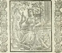 An illustration from Noua iconologia di Cesare Ripa perugino, caualier de SS. Mauritio & Lazzaro. Nella quale si descriuono diuerse imagini di virtù, vitij, affetti, passioni humane, arti, discipline, humori, elementi, corpi celesti, prouincie d'Italia, fiumi, tutte le parti del mondo, ed'altre infinite materie. Opera vtile ad oratori, predicatori, poeti, pittori, scultori, disegnatori, e ad'ogni studioso. Per inuentar concetti, emblemi, ed imprese, per diuisare qualsiuoglia apparato nuttiale, funerale, trionfale. Per rappresentar poemi drammatici, e per figurare co'suoi propij simboli ciò, che puo cadere in pensiero humano. Ampliata vltimamente dallo stesso auttore di trecento imagini, e arricchita di molti discorsi pieni di varia eruditione; con nuoui intagli, & con molti indici copiosi (1618)