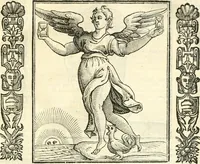 Picture 253 of 321 from Noua iconologia di Cesare Ripa perugino, caualier de SS. Mauritio & Lazzaro. Nella quale si descriuono diuerse imagini di virtù, vitij, affetti, passioni humane, arti, discipline, humori, elementi, corpi celesti, prouincie d'Italia, fiumi, tutte le parti del mondo, ed'altre infinite materie. Opera vtile ad oratori, predicatori, poeti, pittori, scultori, disegnatori, e ad'ogni studioso. Per inuentar concetti, emblemi, ed imprese, per diuisare qualsiuoglia apparato nuttiale, funerale, trionfale. Per rappresentar poemi drammatici, e per figurare co'suoi propij simboli ciò, che puo cadere in pensiero humano. Ampliata vltimamente dallo stesso auttore di trecento imagini, e arricchita di molti discorsi pieni di varia eruditione; con nuoui intagli, & con molti indici copiosi (1618), leaf 532