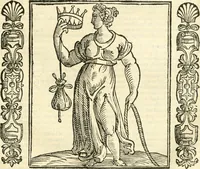 Picture 256 of 321 from Noua iconologia di Cesare Ripa perugino, caualier de SS. Mauritio & Lazzaro. Nella quale si descriuono diuerse imagini di virtù, vitij, affetti, passioni humane, arti, discipline, humori, elementi, corpi celesti, prouincie d'Italia, fiumi, tutte le parti del mondo, ed'altre infinite materie. Opera vtile ad oratori, predicatori, poeti, pittori, scultori, disegnatori, e ad'ogni studioso. Per inuentar concetti, emblemi, ed imprese, per diuisare qualsiuoglia apparato nuttiale, funerale, trionfale. Per rappresentar poemi drammatici, e per figurare co'suoi propij simboli ciò, che puo cadere in pensiero humano. Ampliata vltimamente dallo stesso auttore di trecento imagini, e arricchita di molti discorsi pieni di varia eruditione; con nuoui intagli, & con molti indici copiosi (1618), leaf 536