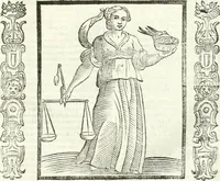 Picture 280 of 321 from Noua iconologia di Cesare Ripa perugino, caualier de SS. Mauritio & Lazzaro. Nella quale si descriuono diuerse imagini di virtù, vitij, affetti, passioni humane, arti, discipline, humori, elementi, corpi celesti, prouincie d'Italia, fiumi, tutte le parti del mondo, ed'altre infinite materie. Opera vtile ad oratori, predicatori, poeti, pittori, scultori, disegnatori, e ad'ogni studioso. Per inuentar concetti, emblemi, ed imprese, per diuisare qualsiuoglia apparato nuttiale, funerale, trionfale. Per rappresentar poemi drammatici, e per figurare co'suoi propij simboli ciò, che puo cadere in pensiero humano. Ampliata vltimamente dallo stesso auttore di trecento imagini, e arricchita di molti discorsi pieni di varia eruditione; con nuoui intagli, & con molti indici copiosi (1618), leaf 610