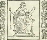 Picture 298 of 321 from Noua iconologia di Cesare Ripa perugino, caualier de SS. Mauritio & Lazzaro. Nella quale si descriuono diuerse imagini di virtù, vitij, affetti, passioni humane, arti, discipline, humori, elementi, corpi celesti, prouincie d'Italia, fiumi, tutte le parti del mondo, ed'altre infinite materie. Opera vtile ad oratori, predicatori, poeti, pittori, scultori, disegnatori, e ad'ogni studioso. Per inuentar concetti, emblemi, ed imprese, per diuisare qualsiuoglia apparato nuttiale, funerale, trionfale. Per rappresentar poemi drammatici, e per figurare co'suoi propij simboli ciò, che puo cadere in pensiero humano. Ampliata vltimamente dallo stesso auttore di trecento imagini, e arricchita di molti discorsi pieni di varia eruditione; con nuoui intagli, & con molti indici copiosi (1618), leaf 643